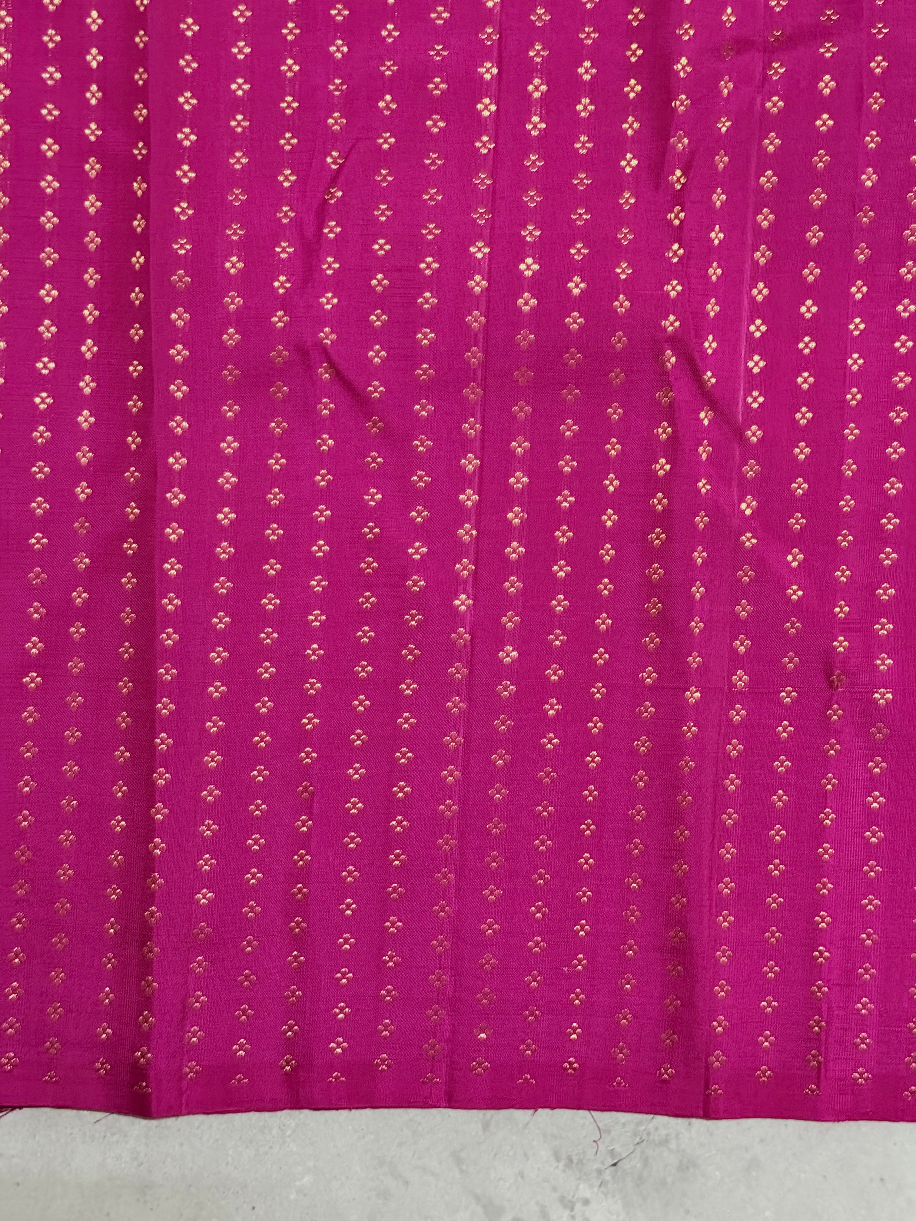 Siyaara | Pink Kanjivaram Silk Saree