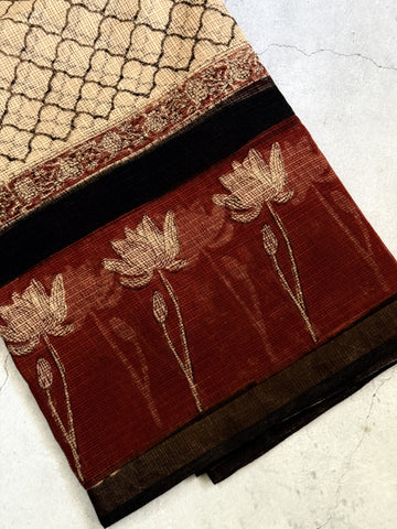 Jaladharaa | Block Printed Kota Saree