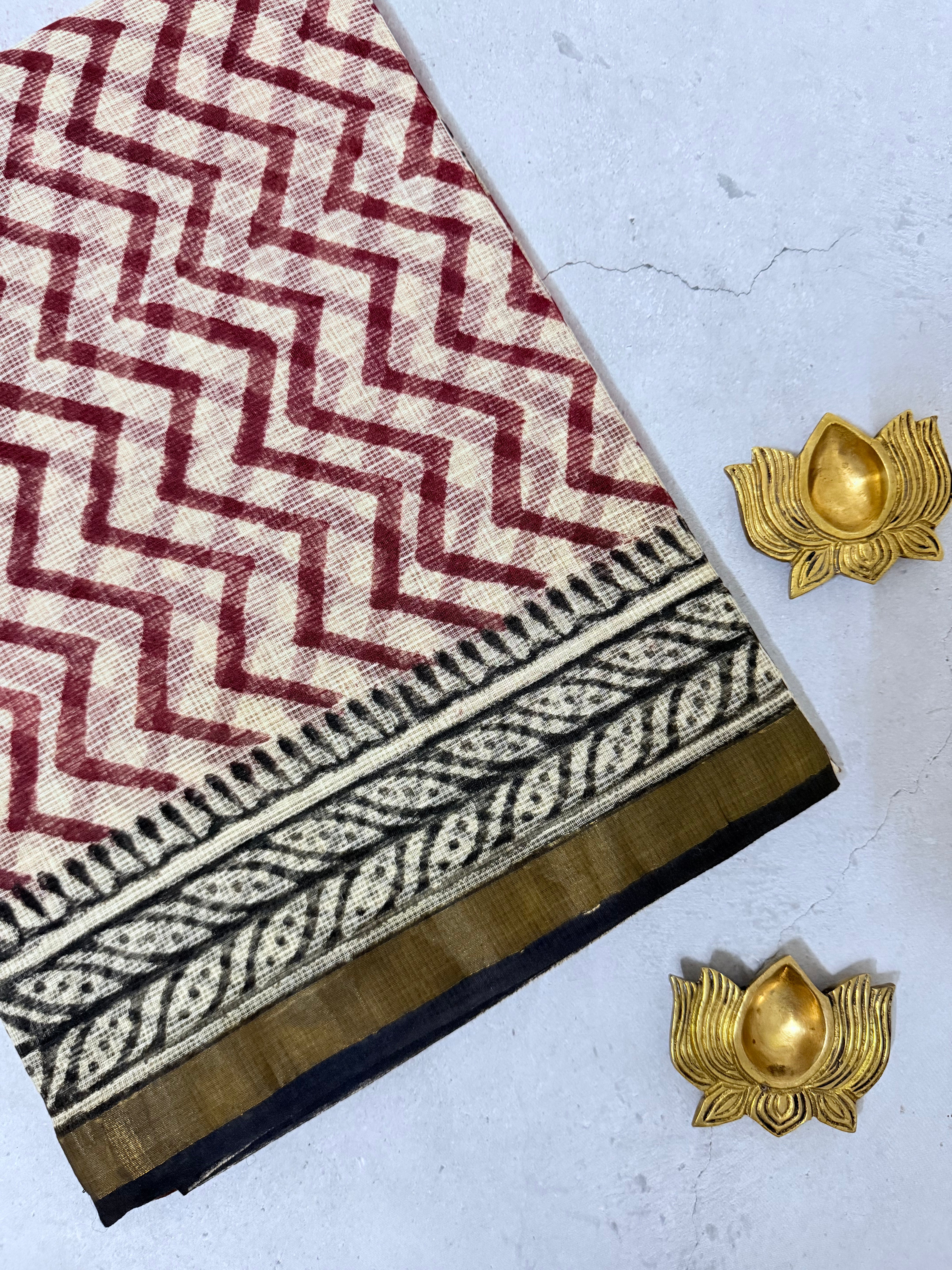 Kamalini | Block Printed Kota Saree