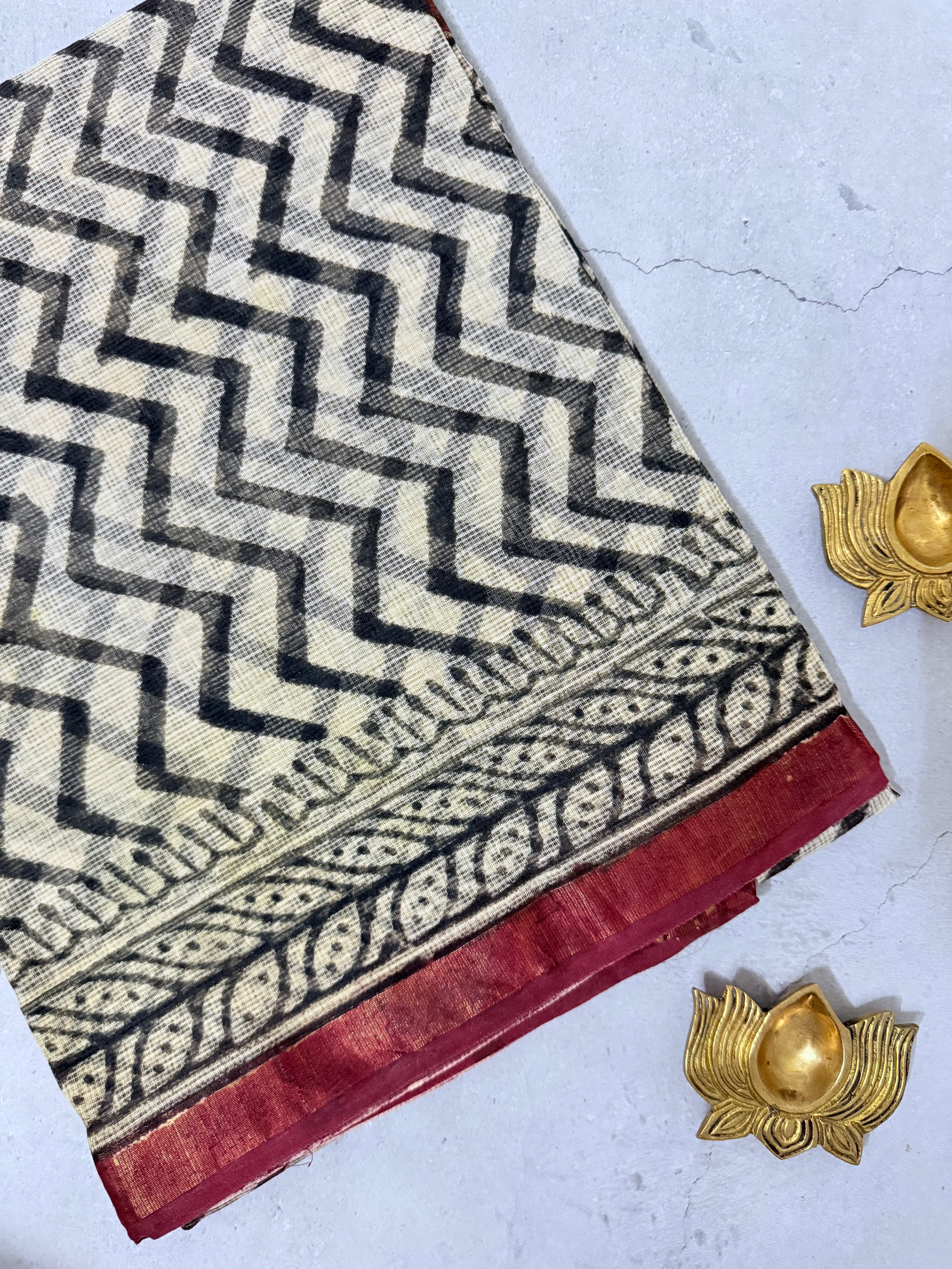 Vamika | Block Printed Kota Saree