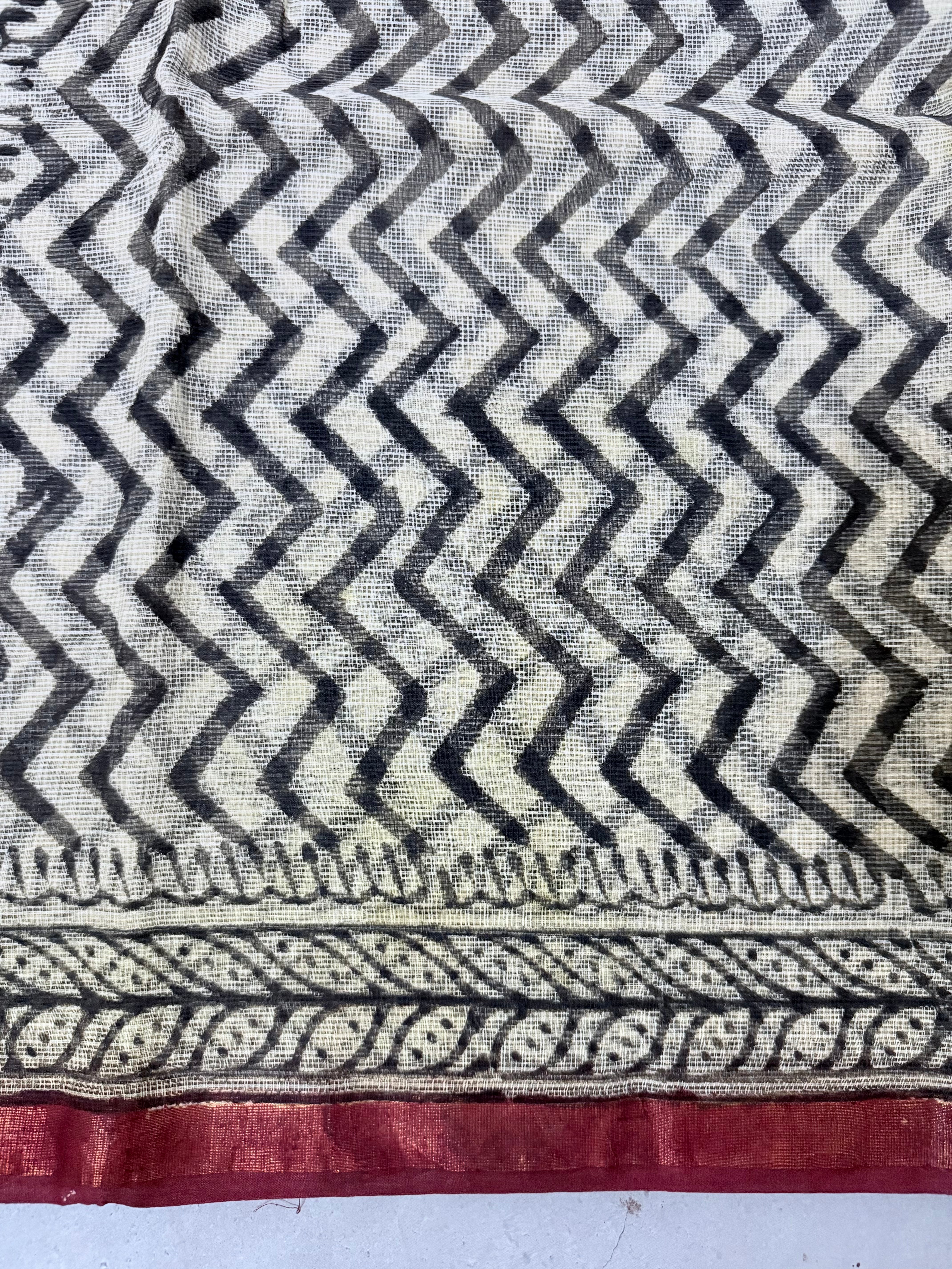 Vamika | Block Printed Kota Saree