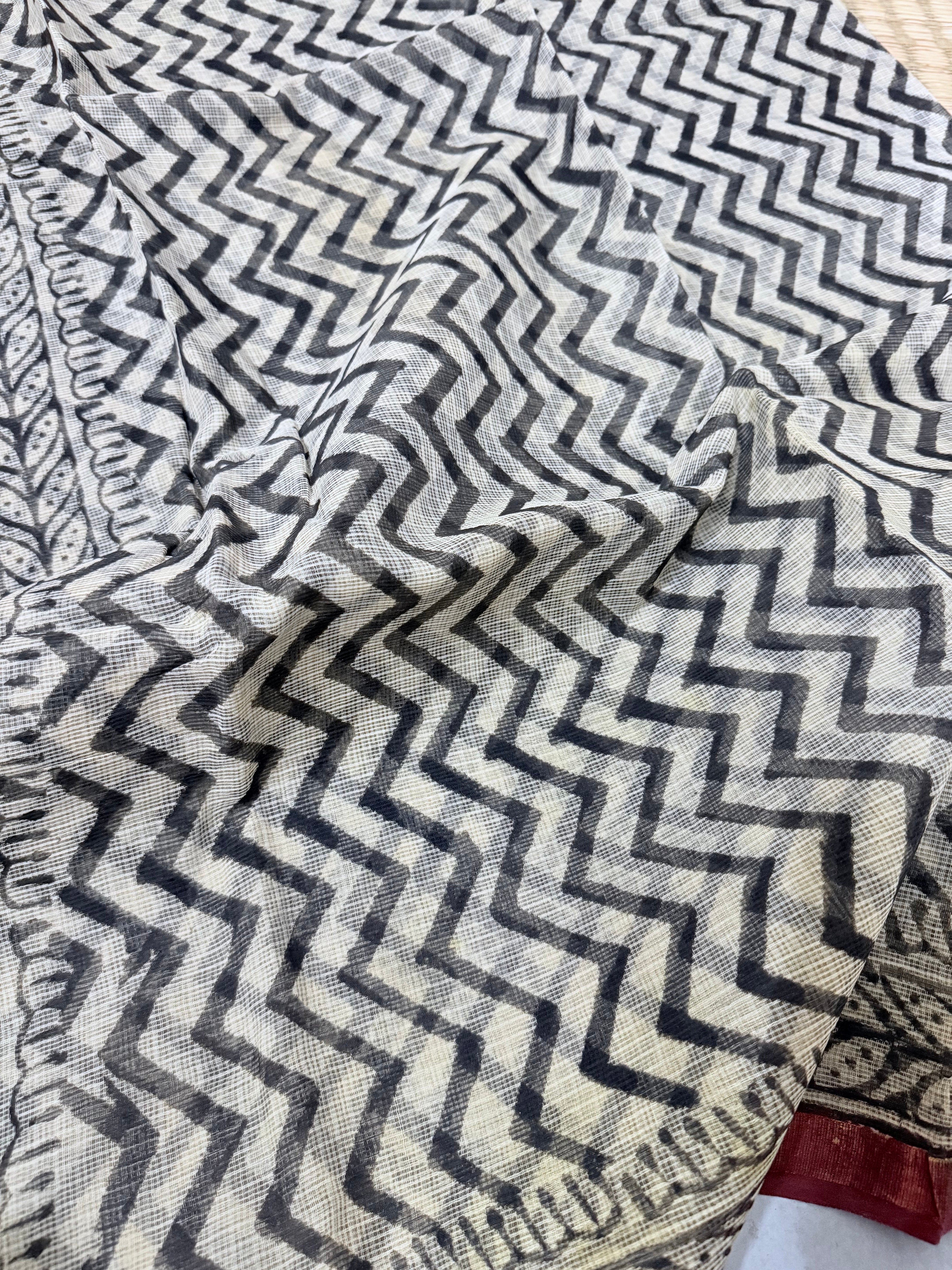 Vamika | Block Printed Kota Saree
