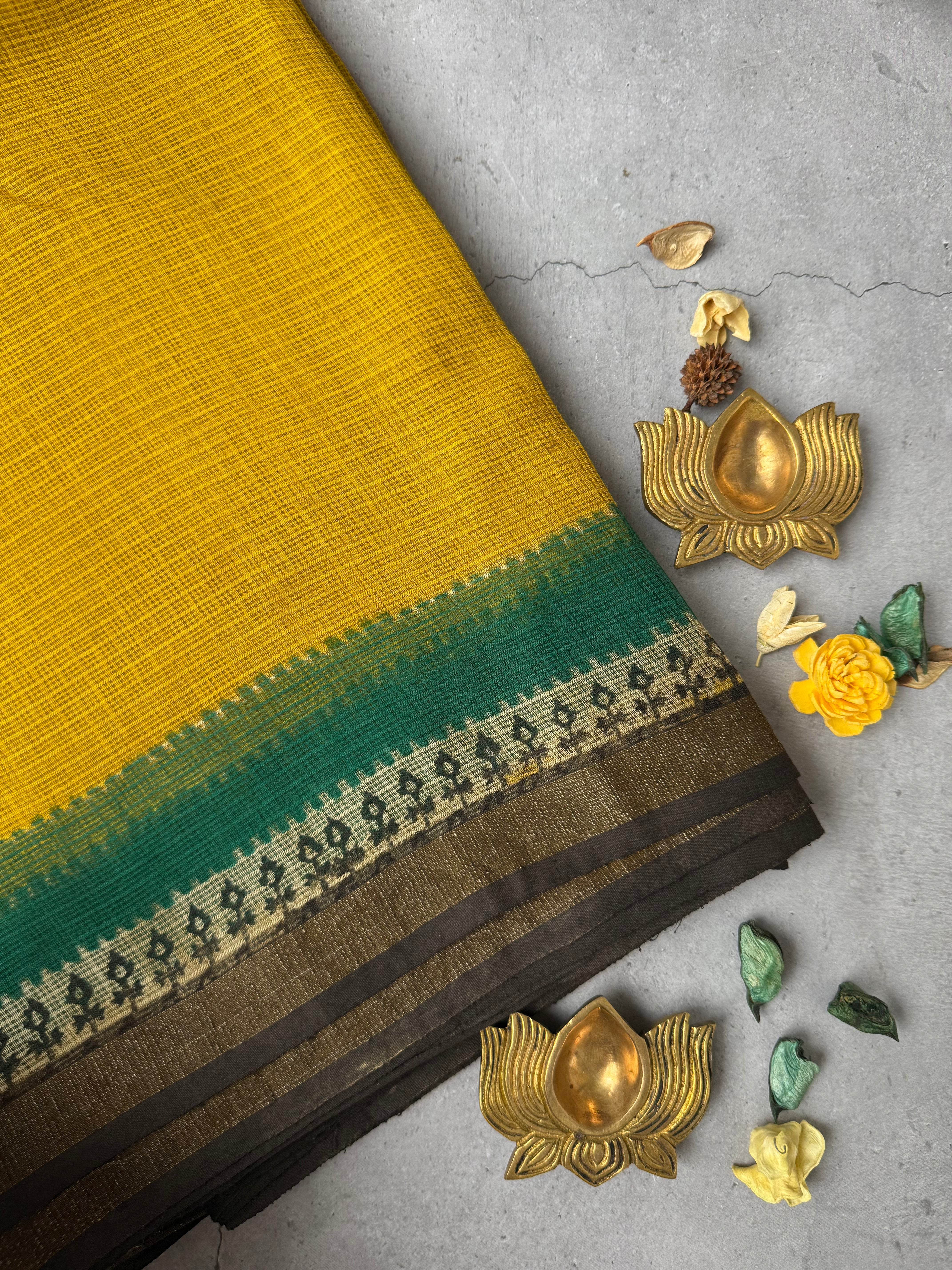 Torana | Block Printed Kota Saree