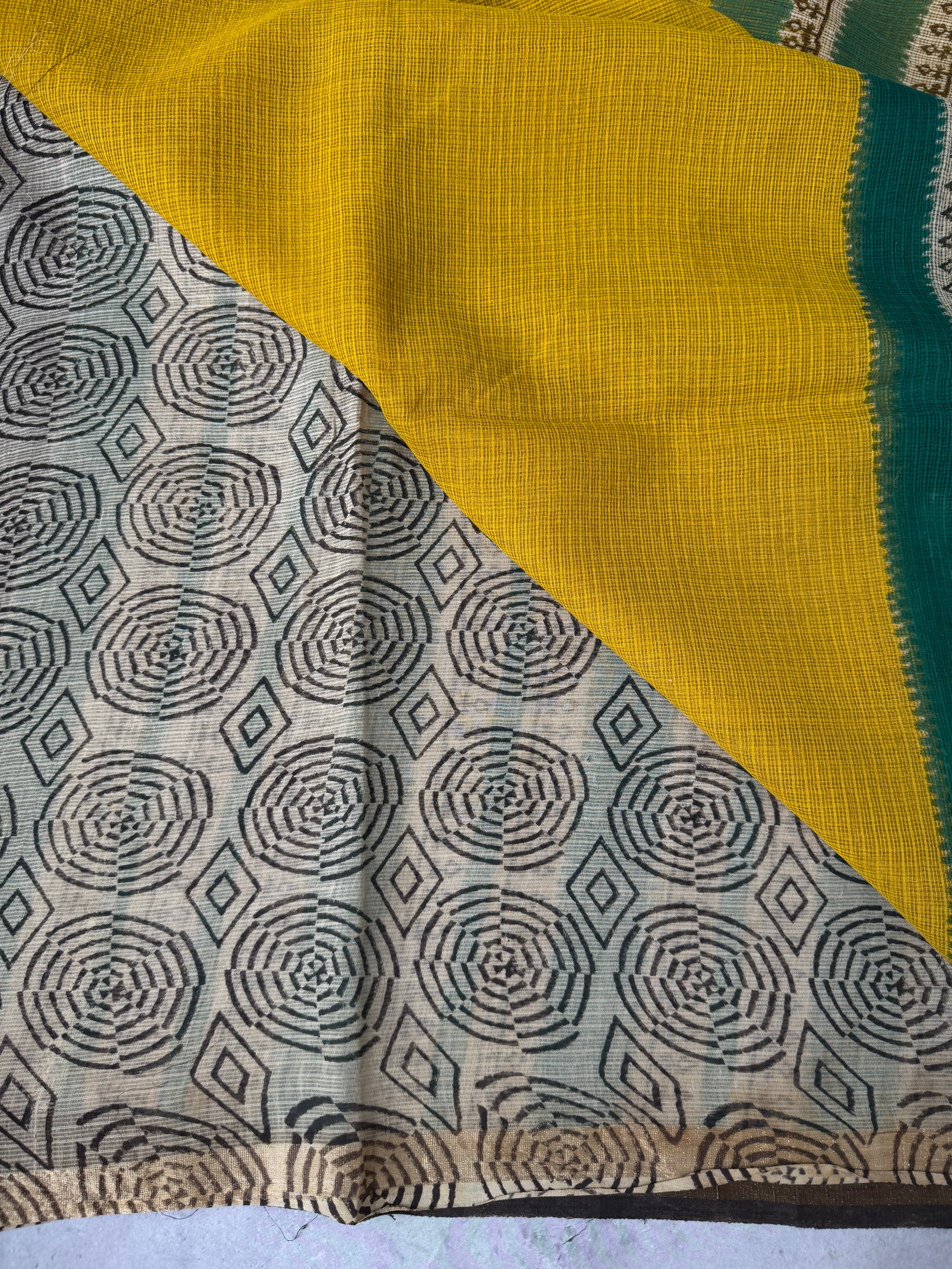 Torana | Block Printed Kota Saree