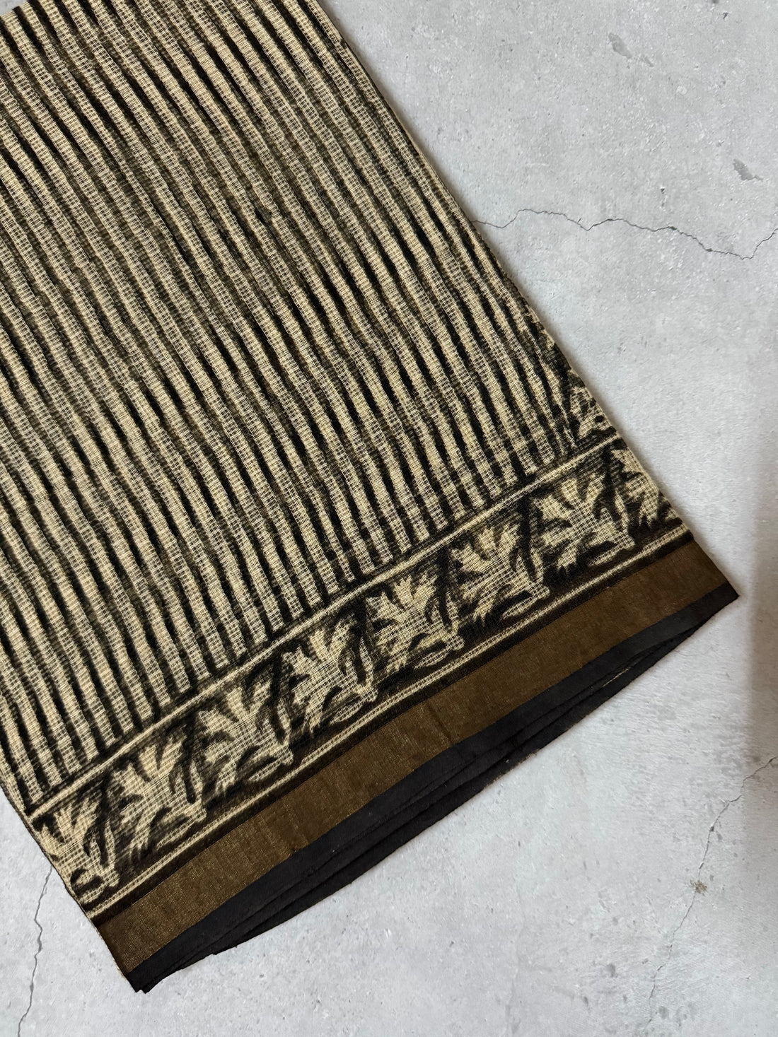 Gopuraja | Block Printed Kota Saree