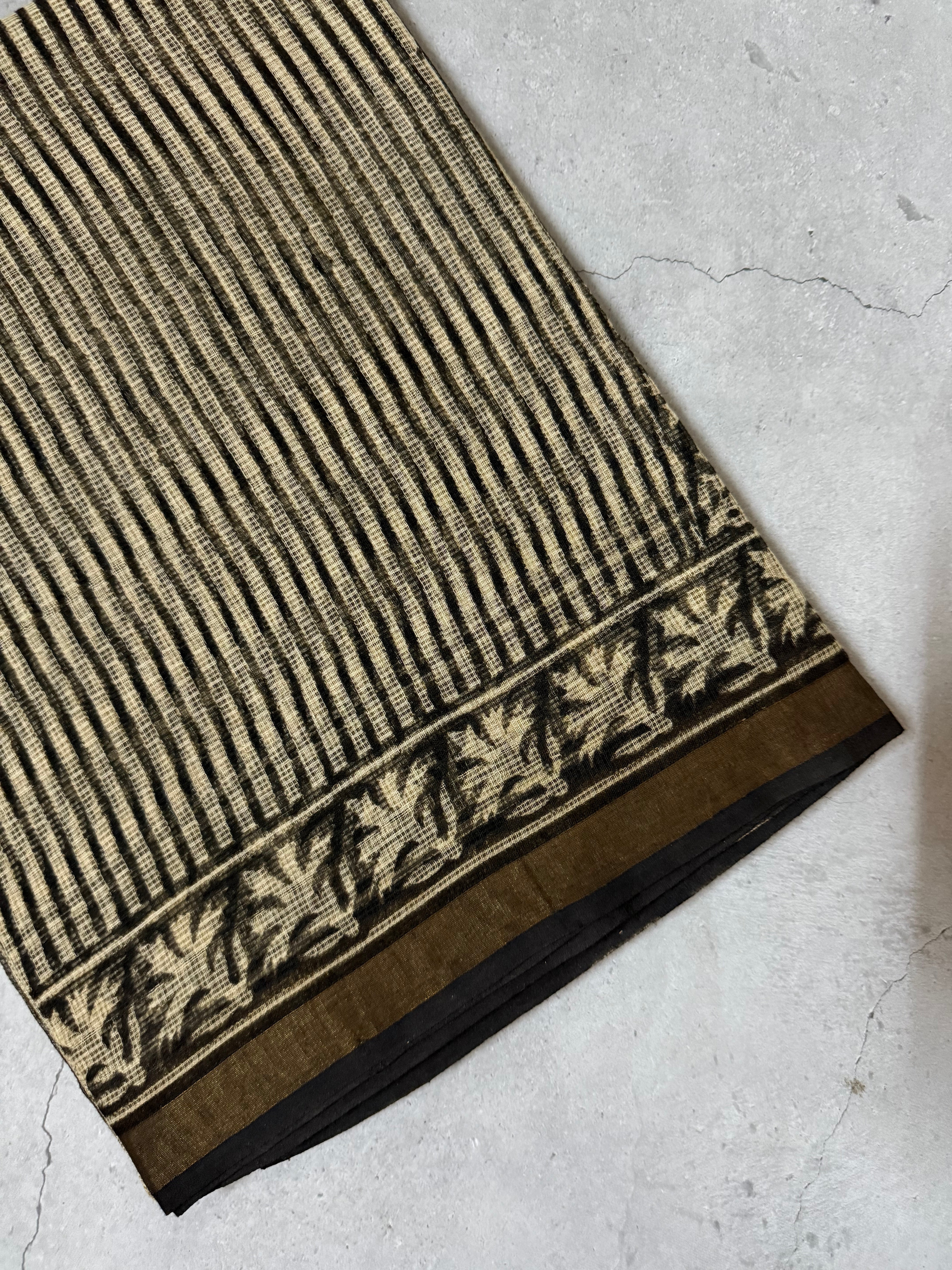 Gopuraja | Block Printed Kota Saree