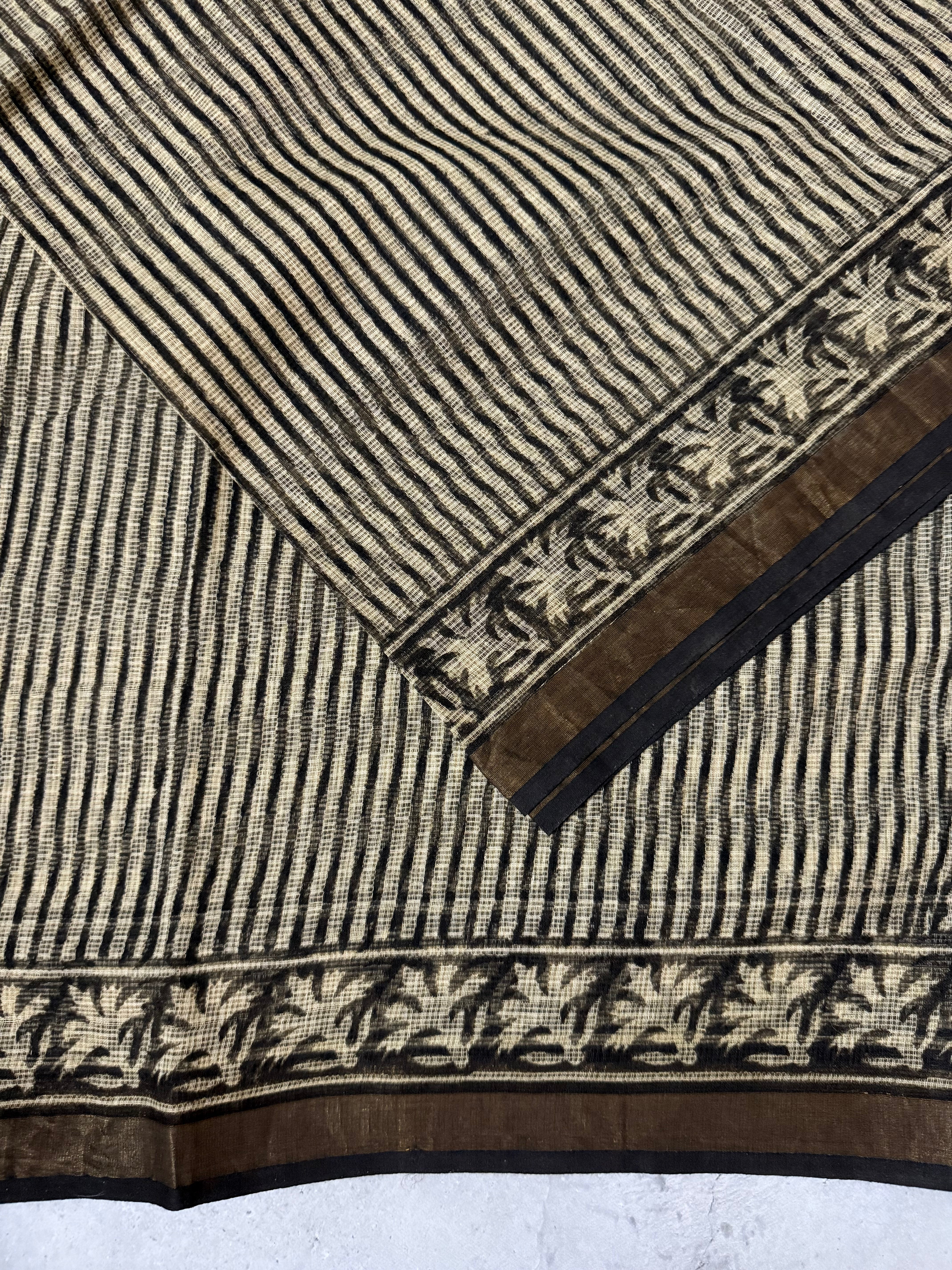 Gopuraja | Block Printed Kota Saree