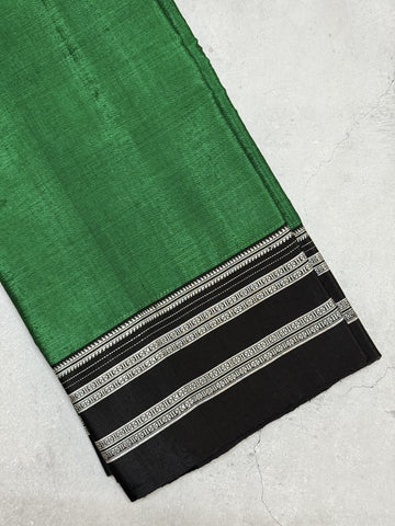 Aarunya| Green and Black Ilkal Saree