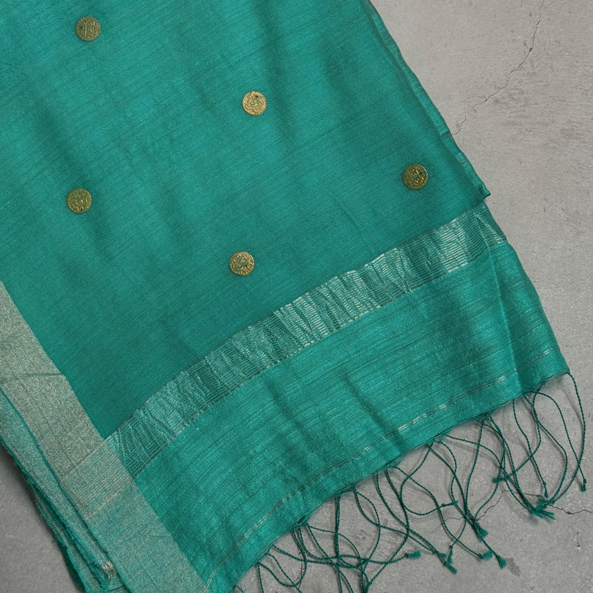 Anagha | Green Matka Silk Saree