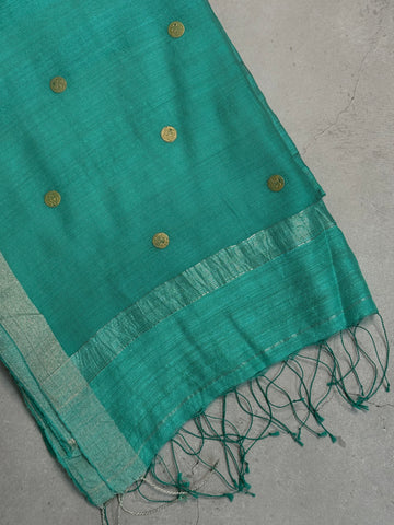 Anagha | Green Matka Silk Saree