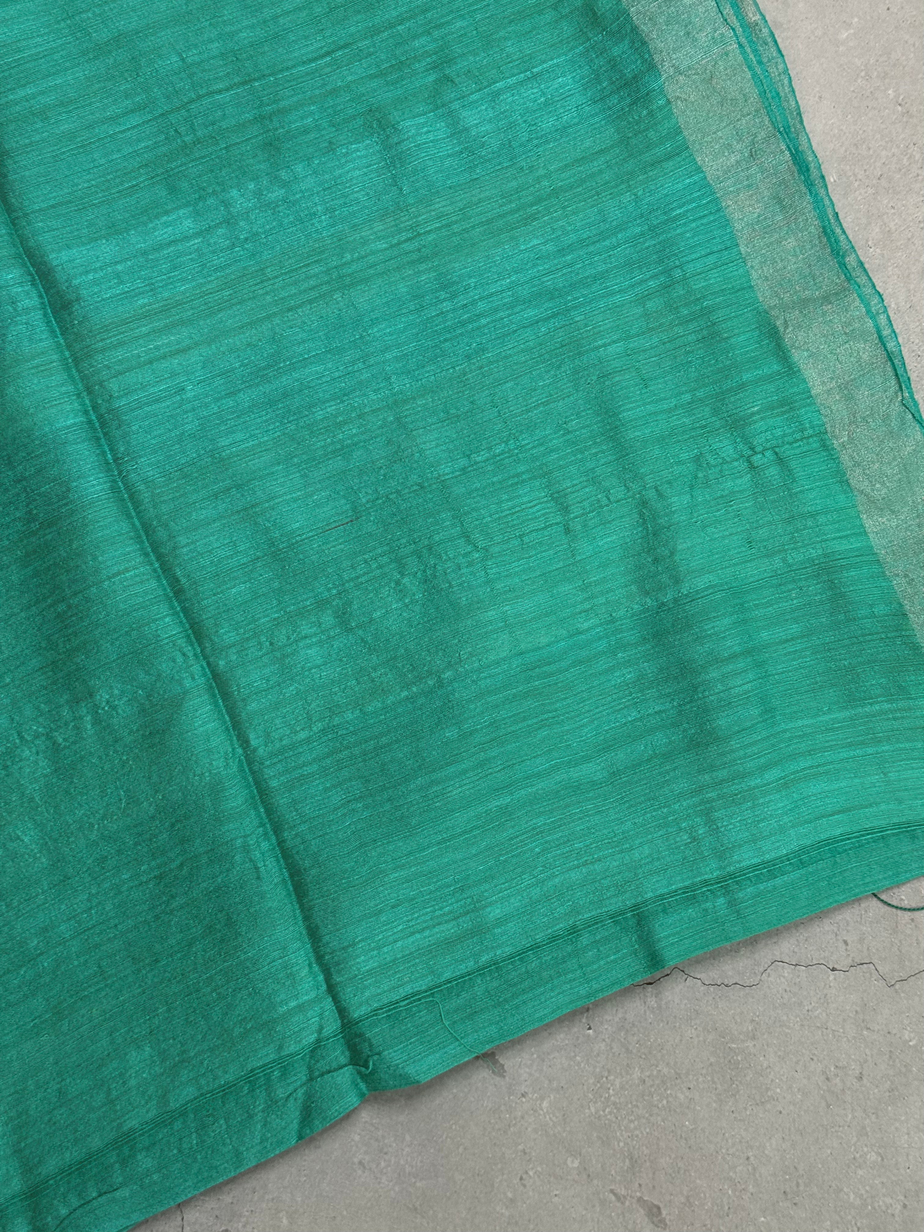 Anagha | Green Matka Silk Saree