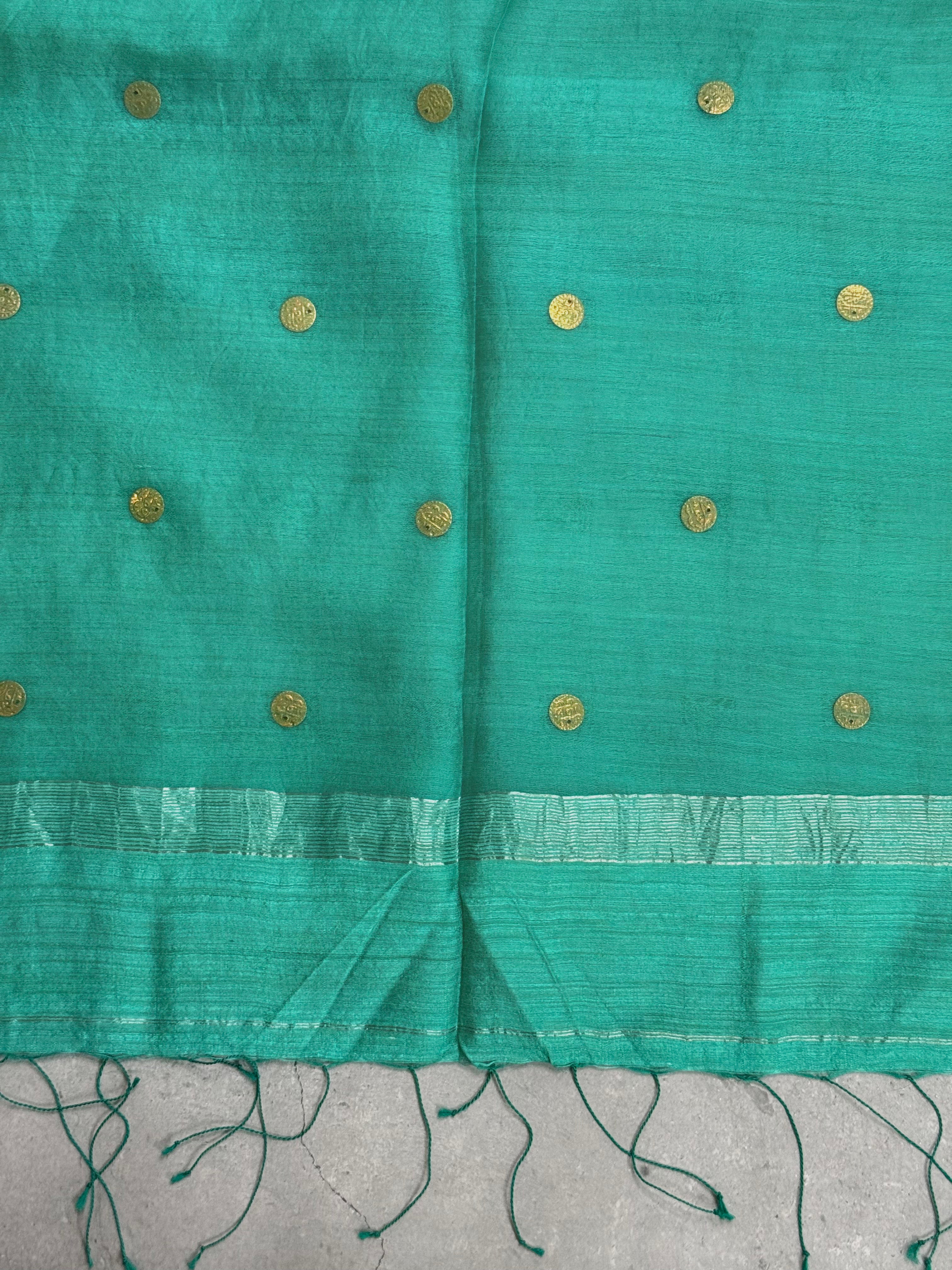 Anagha | Green Matka Silk Saree