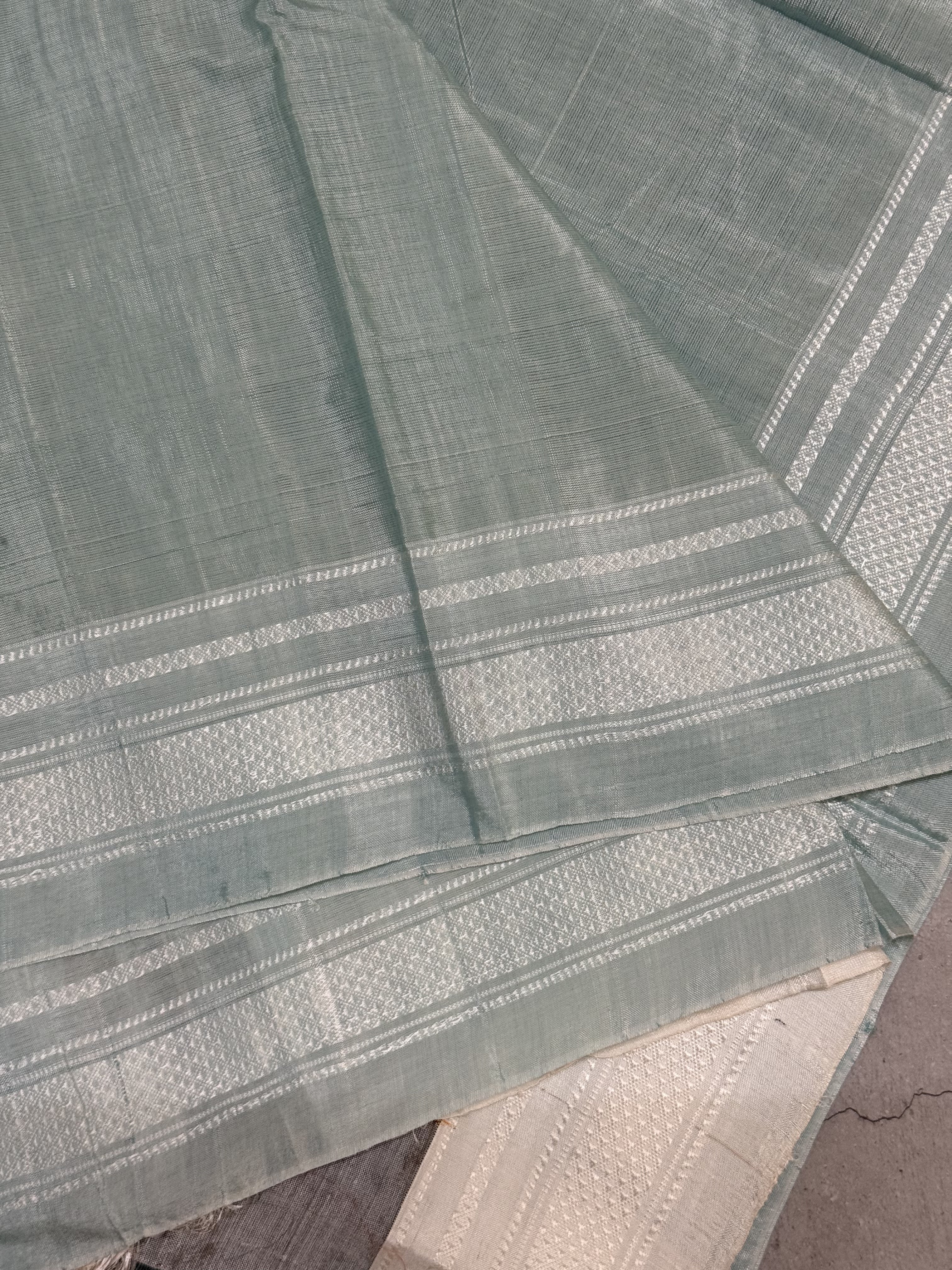 Chitrajani | Blue and Yellow Ilkal Saree