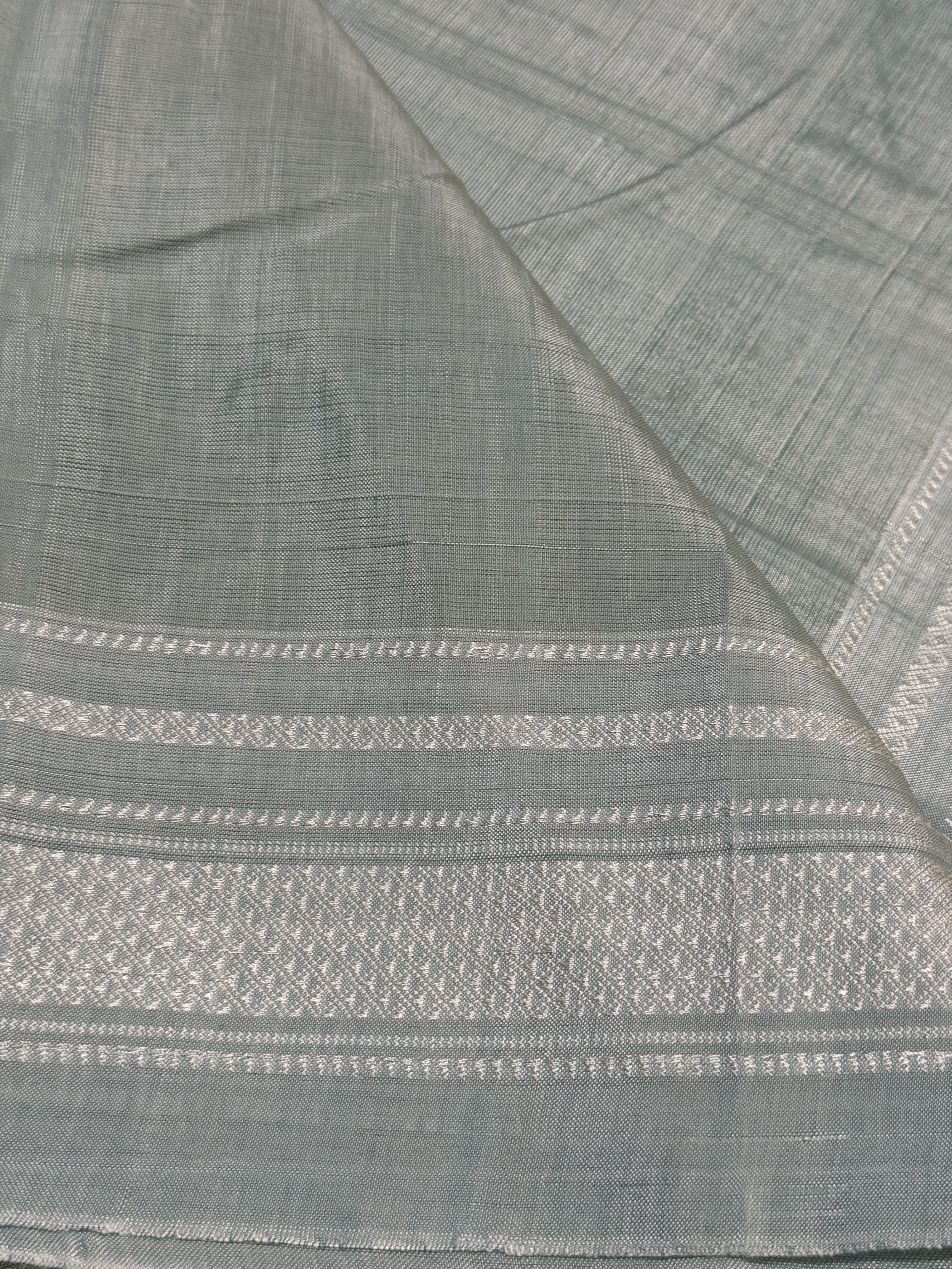 Chitrajani | Blue and Yellow Ilkal Saree