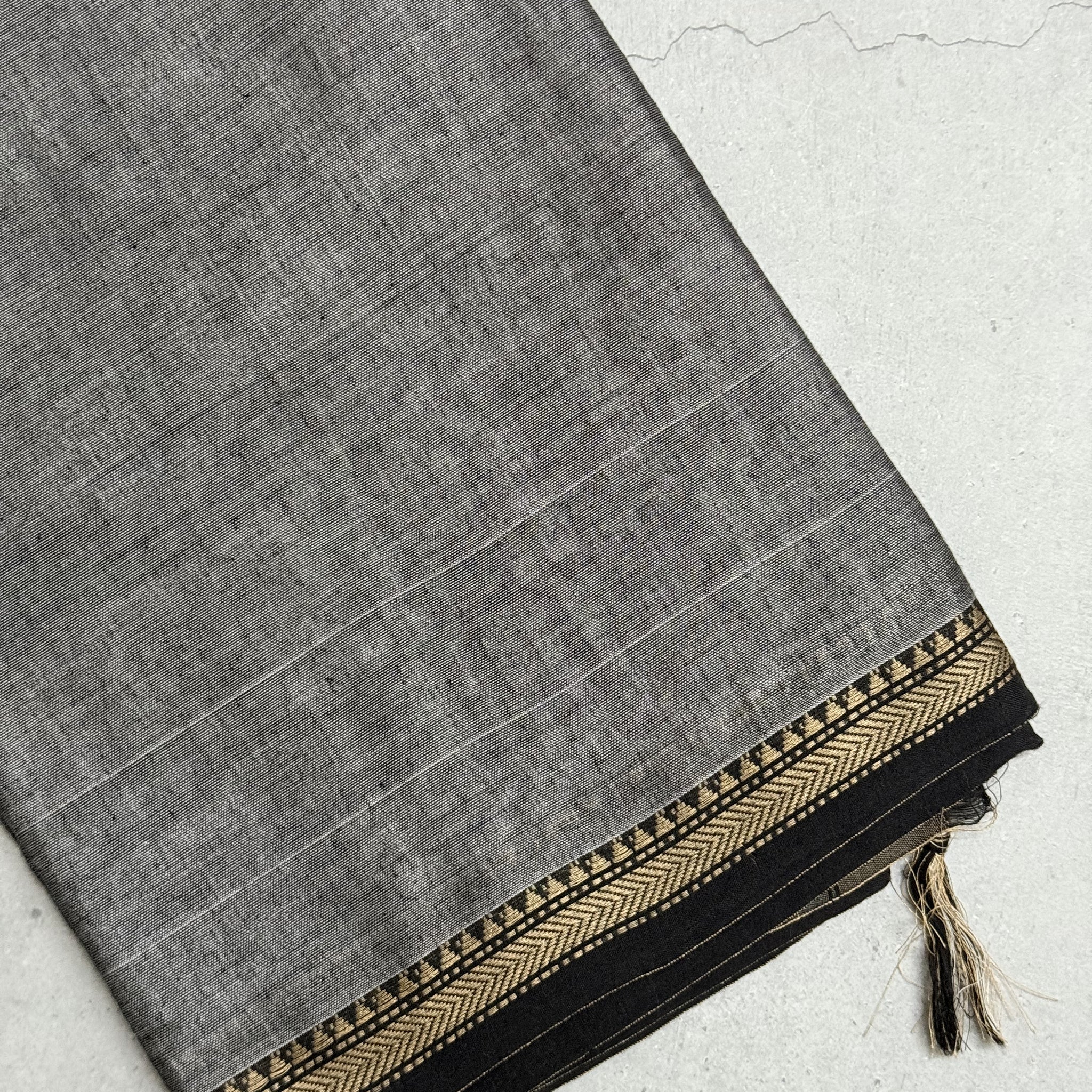 Ziana | Grey South Cotton Saree
