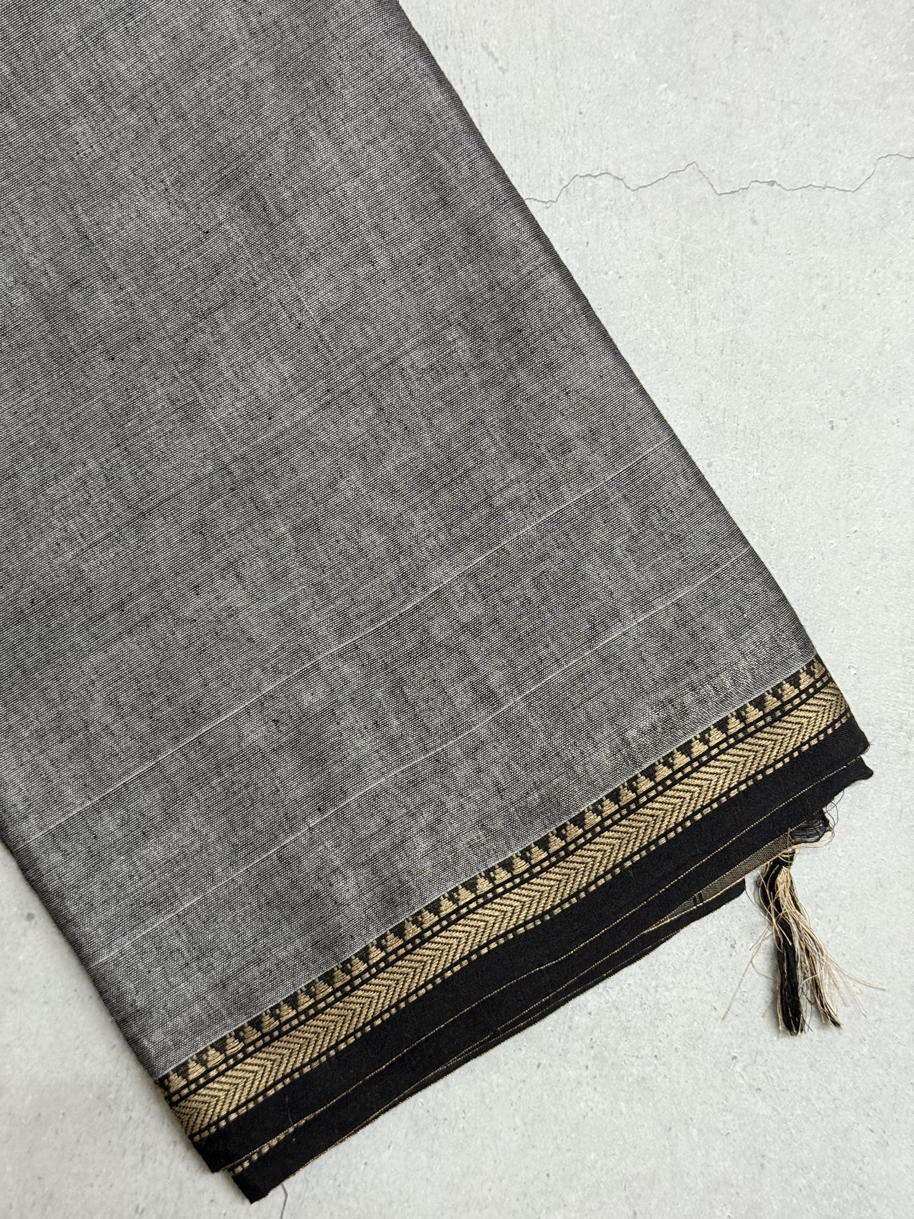 Ziana | Grey South Cotton Saree
