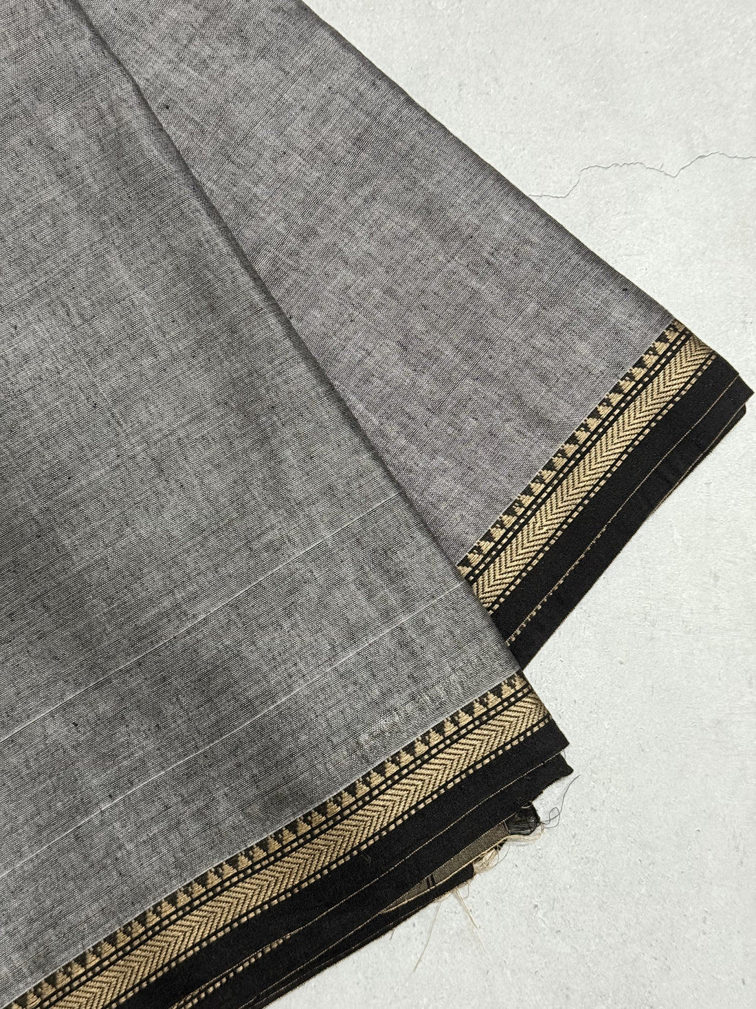 Ziana | Grey South Cotton Saree