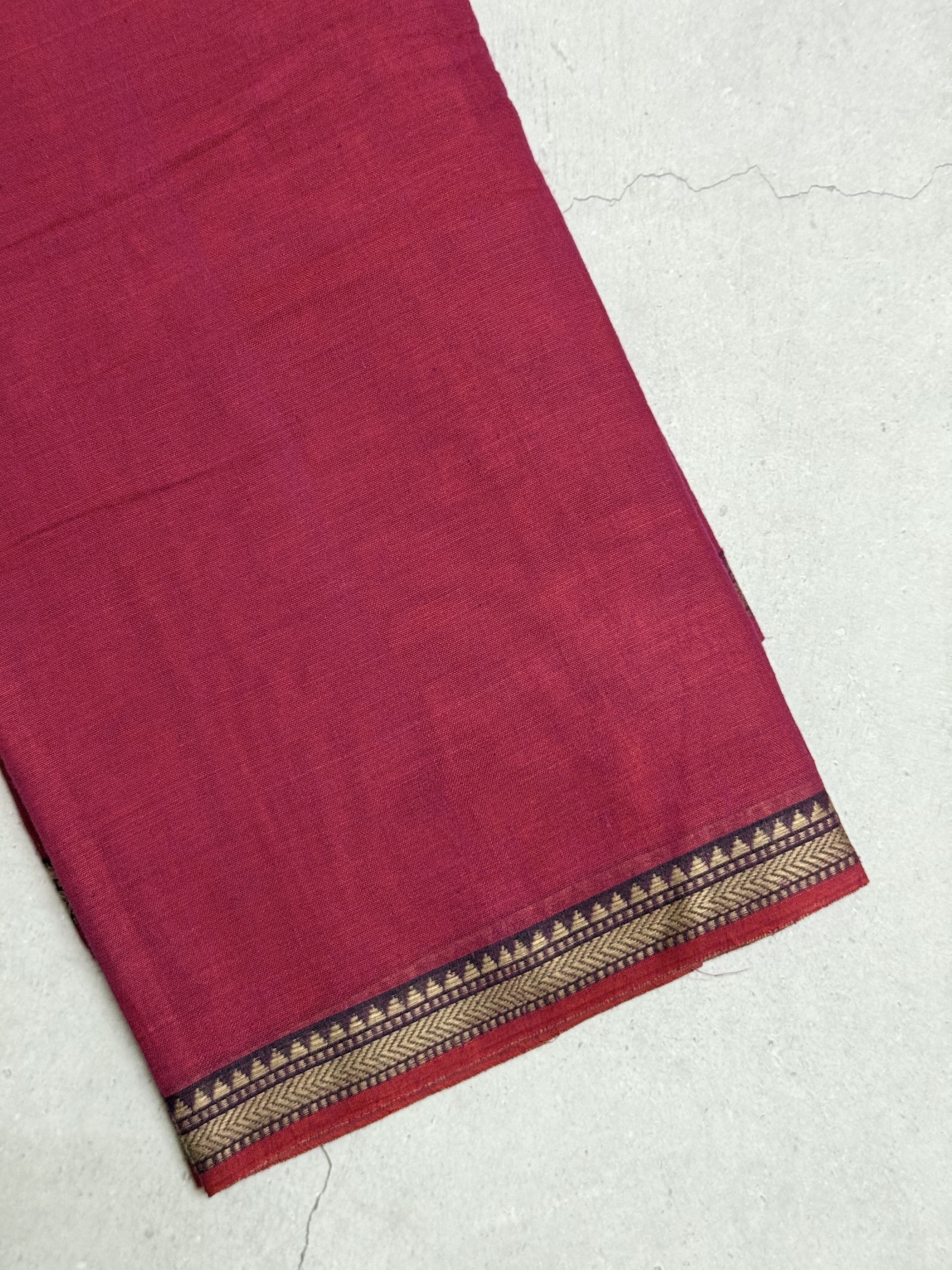 Ananya | Pink South Cotton Saree