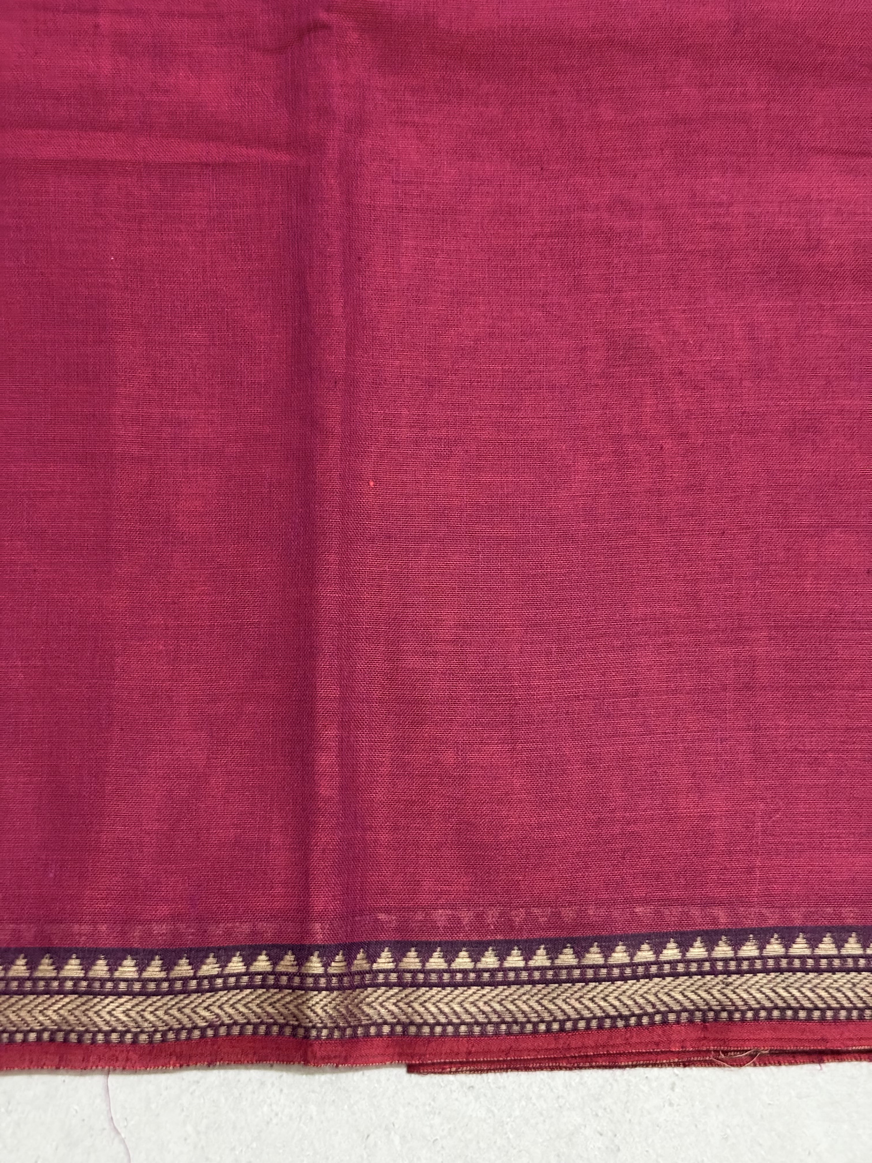 Ananya | Pink South Cotton Saree