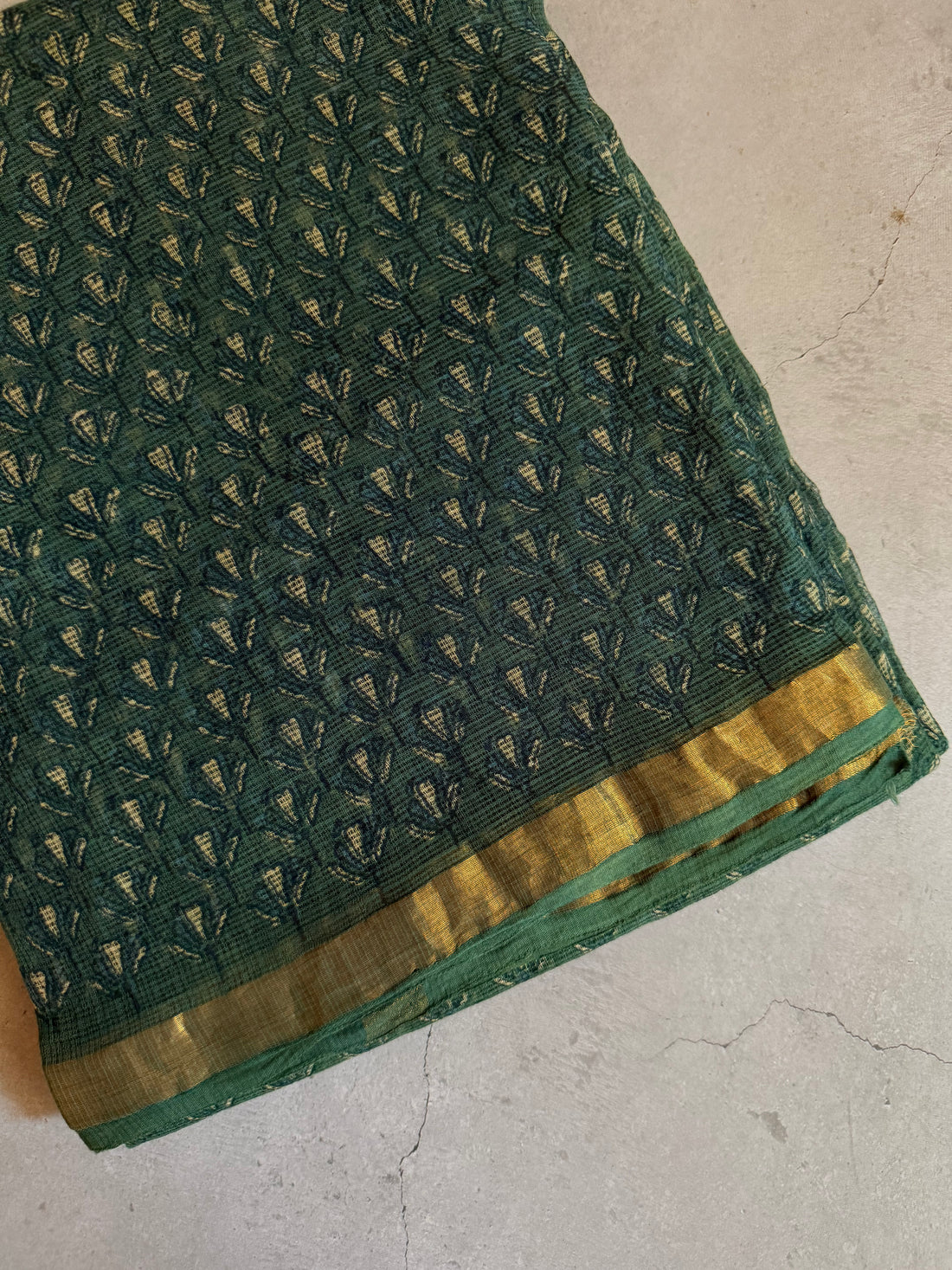 Thamaraine | Block Printed Kota Saree