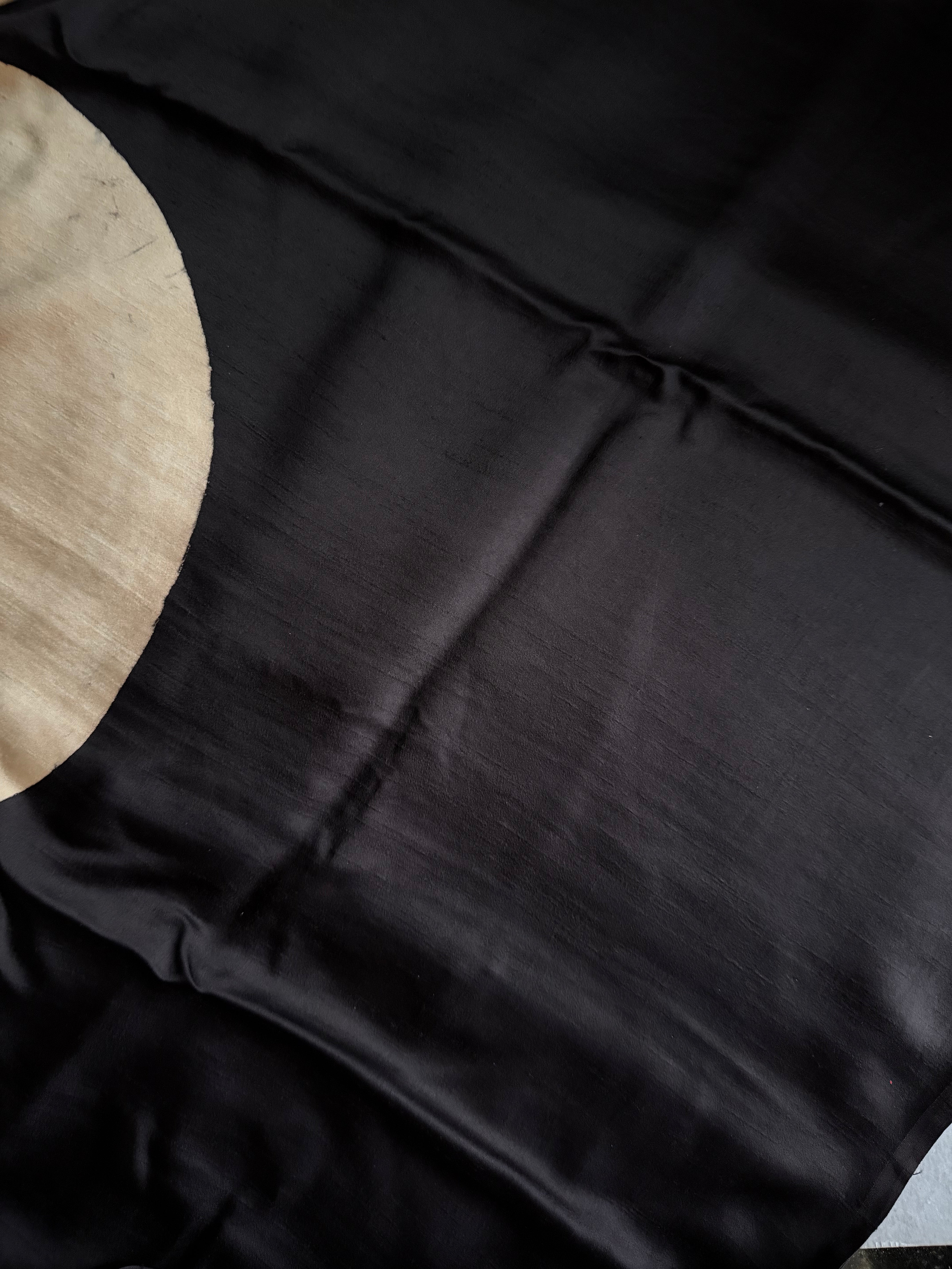 Vindhya | Authentic Pichwai Block Printed Modal Silk Saree