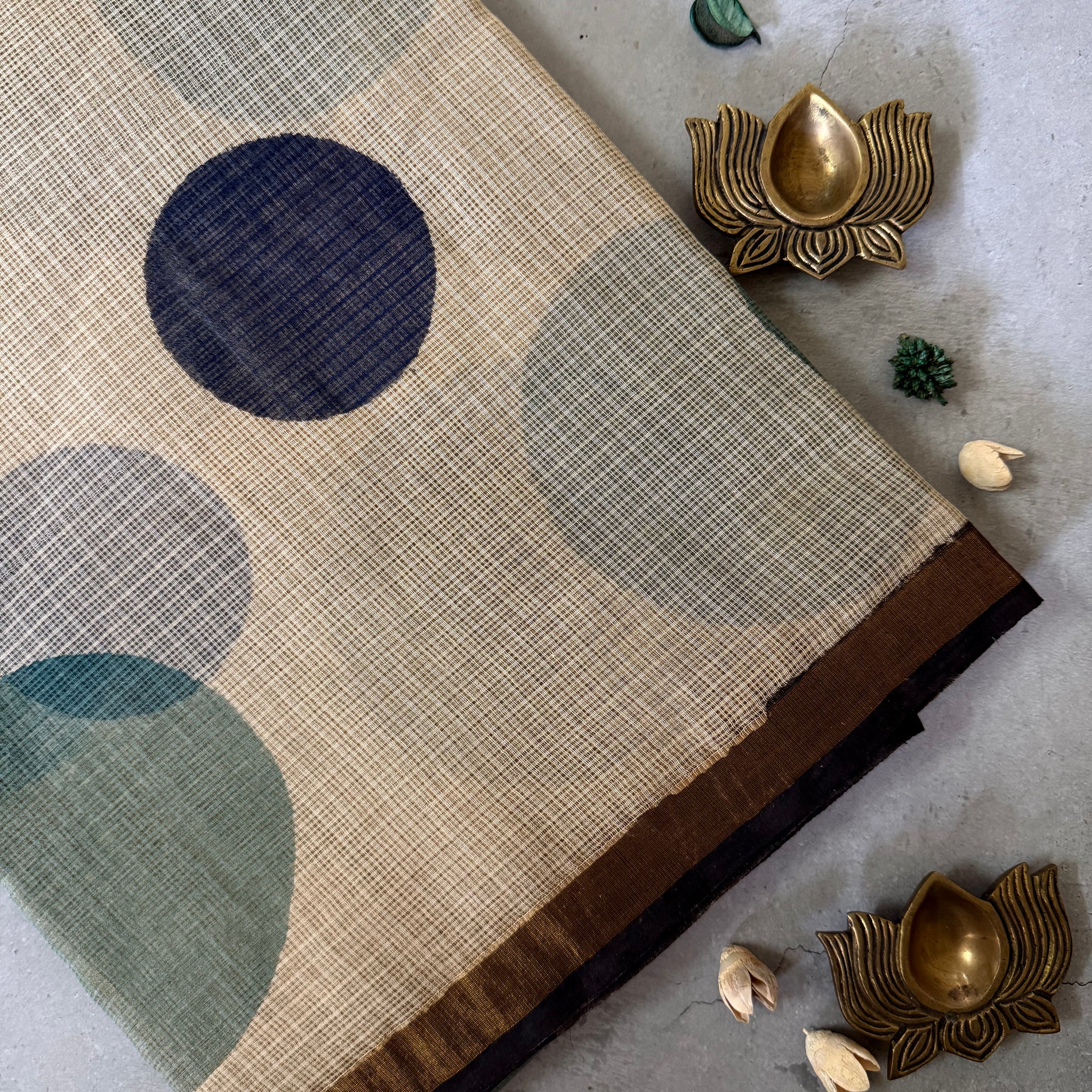 Yakshaani | Block Printed Kota Saree