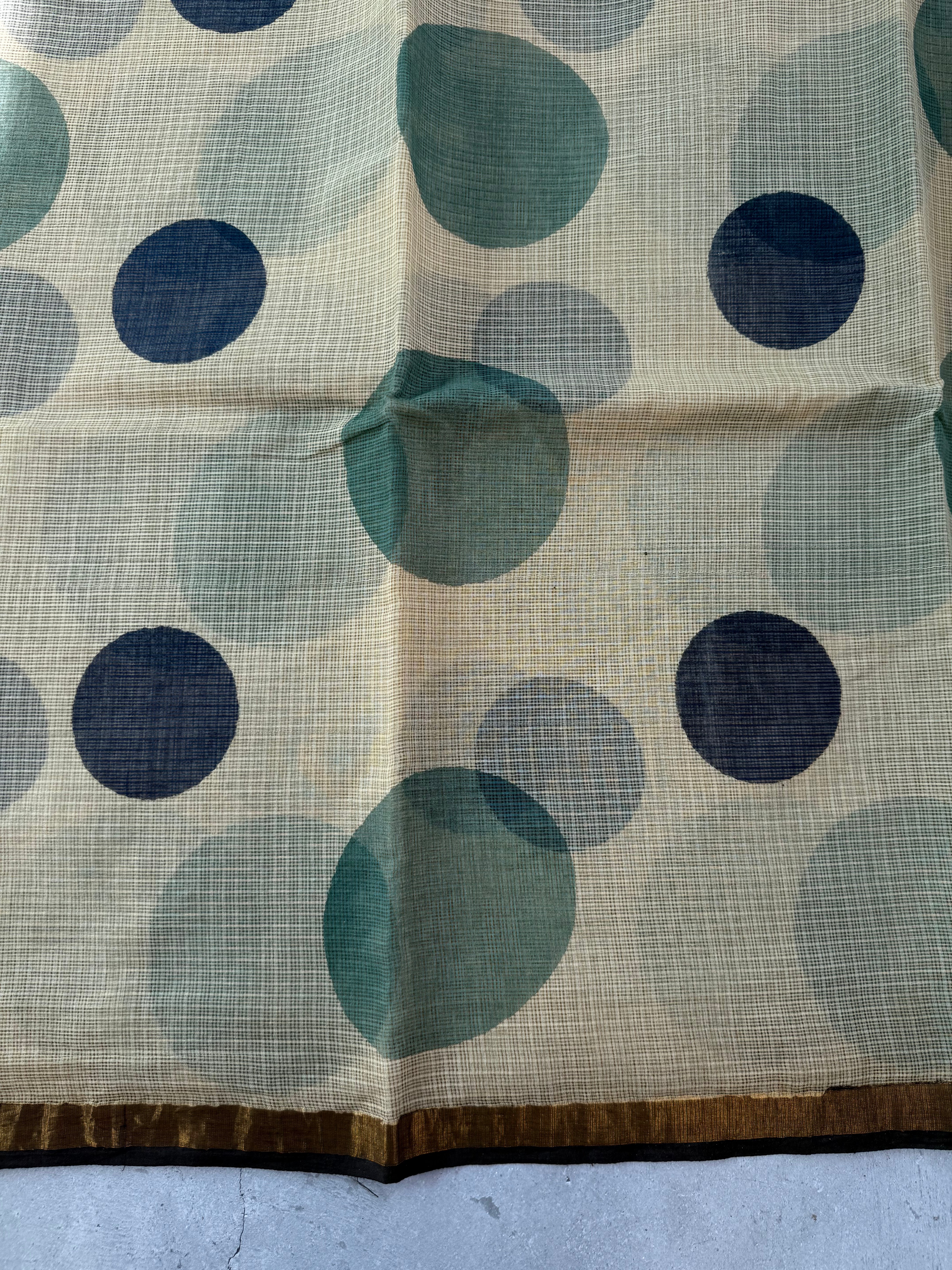 Yakshaani | Block Printed Kota Saree