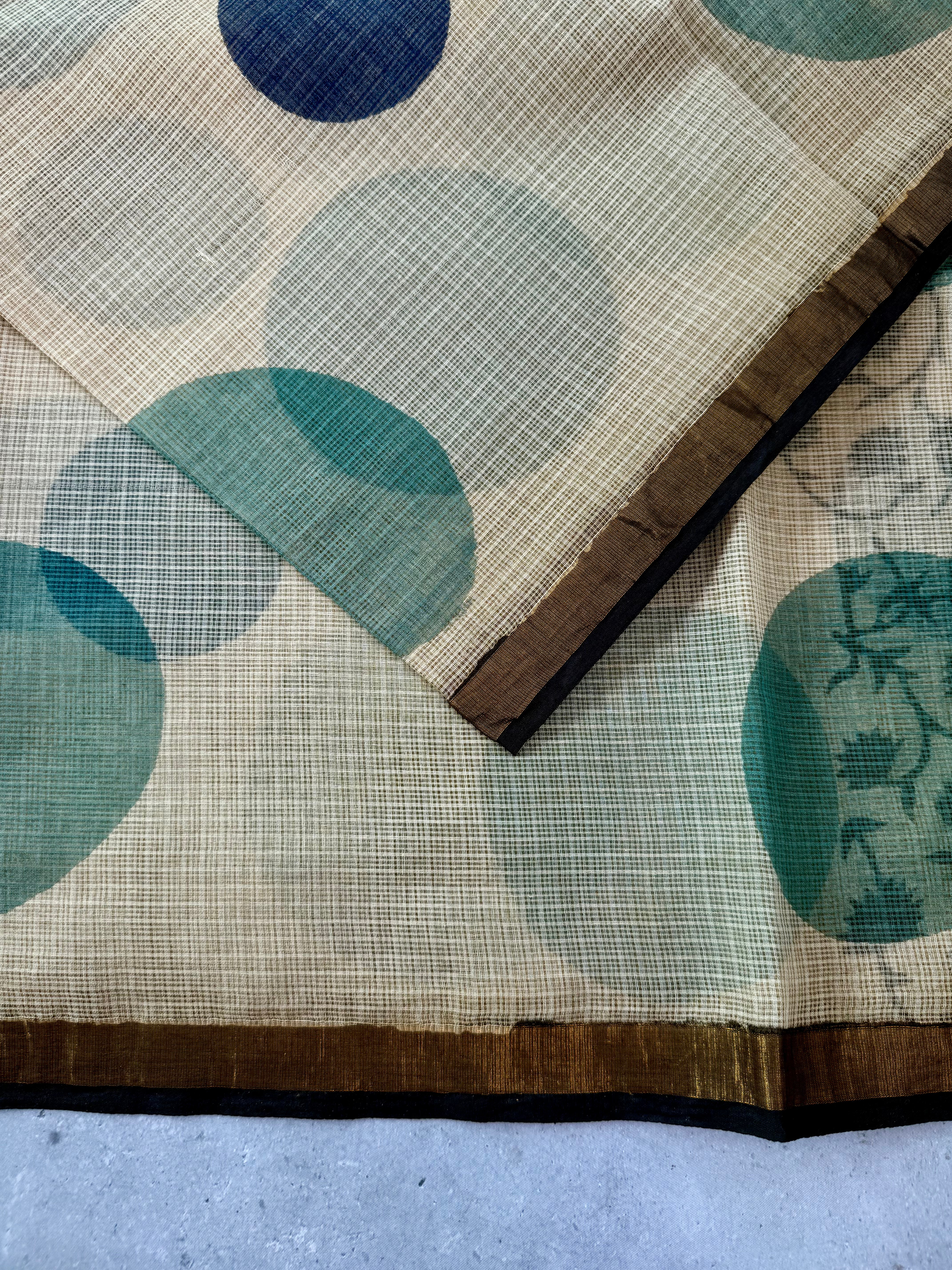 Yakshaani | Block Printed Kota Saree