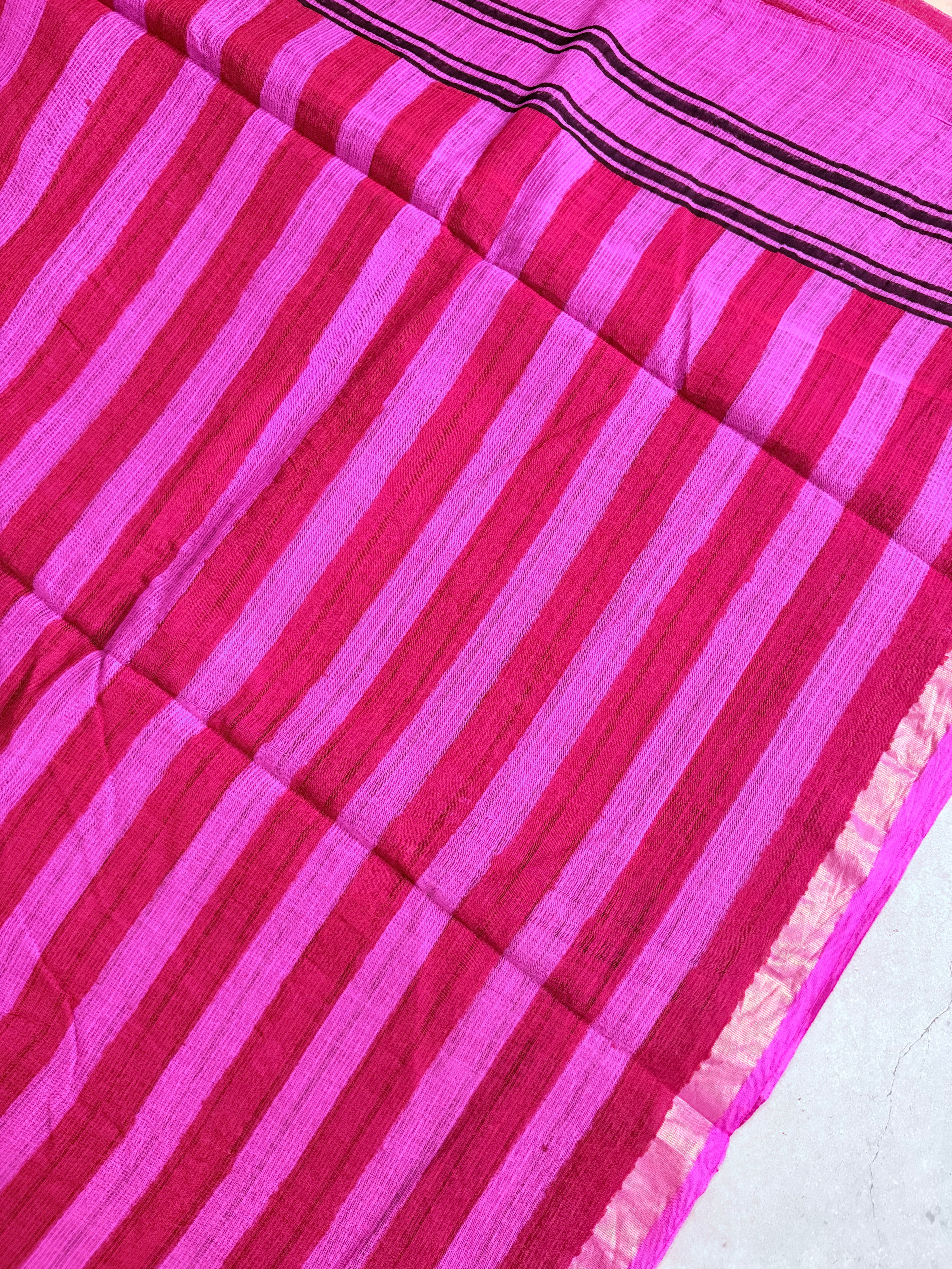Sugandha | Block Printed Kota Saree