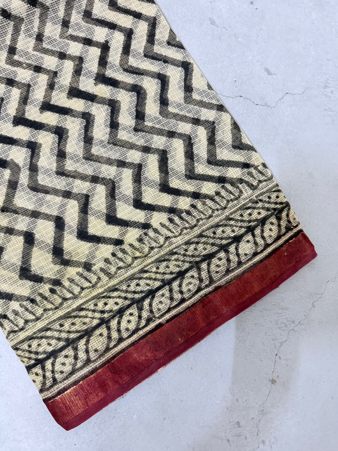 Vamika | Block Printed Kota Saree