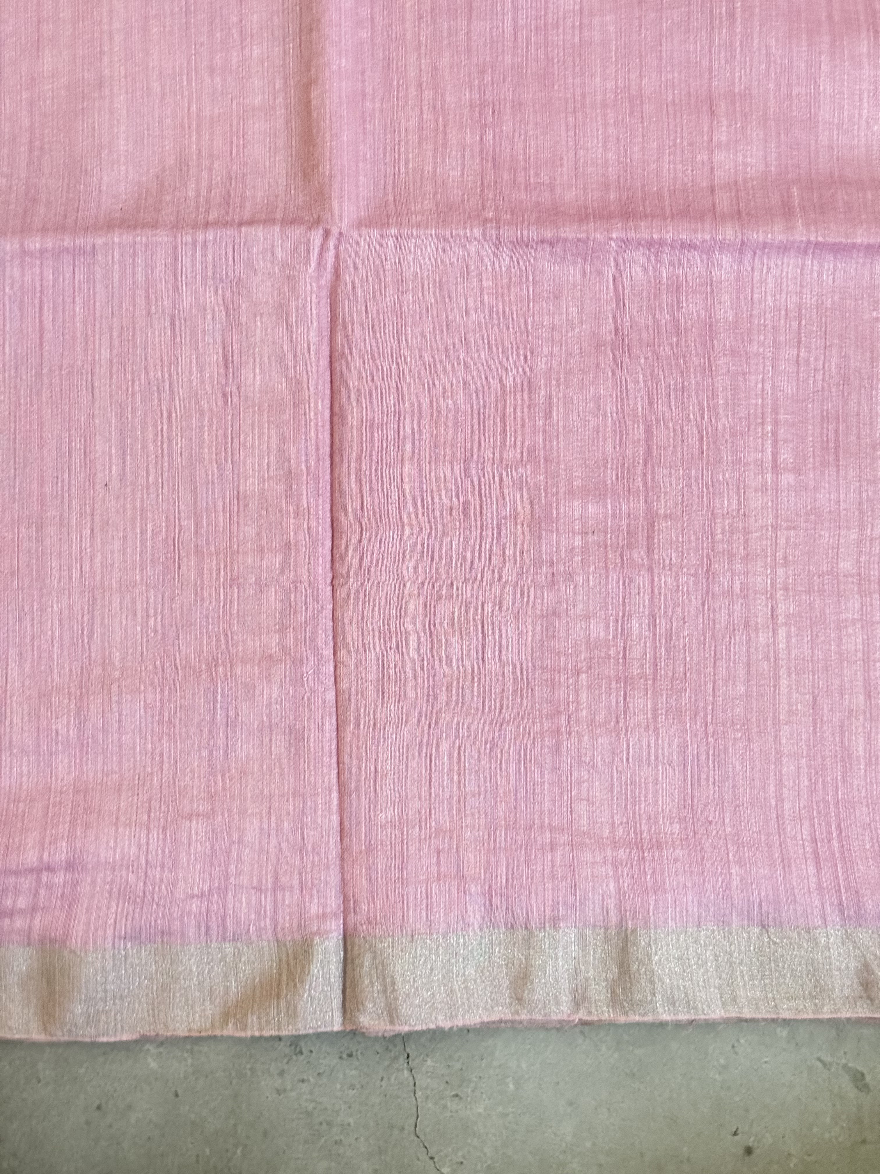 Sugandhi | Candy Pink Matka Silk Saree