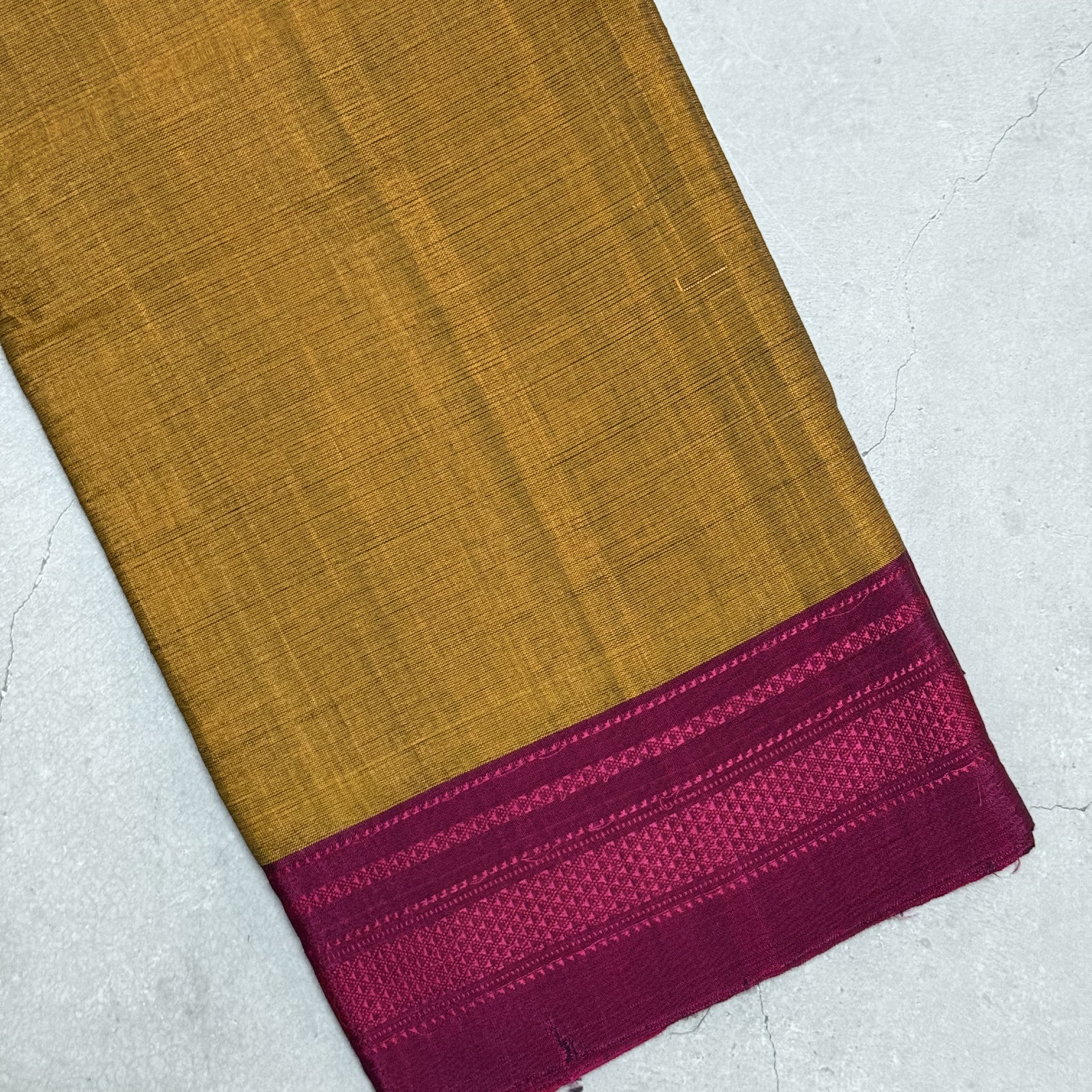 Kanakamaya | Yellow and Maroon Ilkal Saree