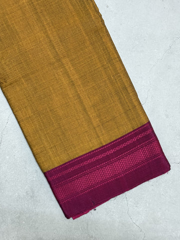 Kanakamaya | Yellow and Maroon Ilkal Saree