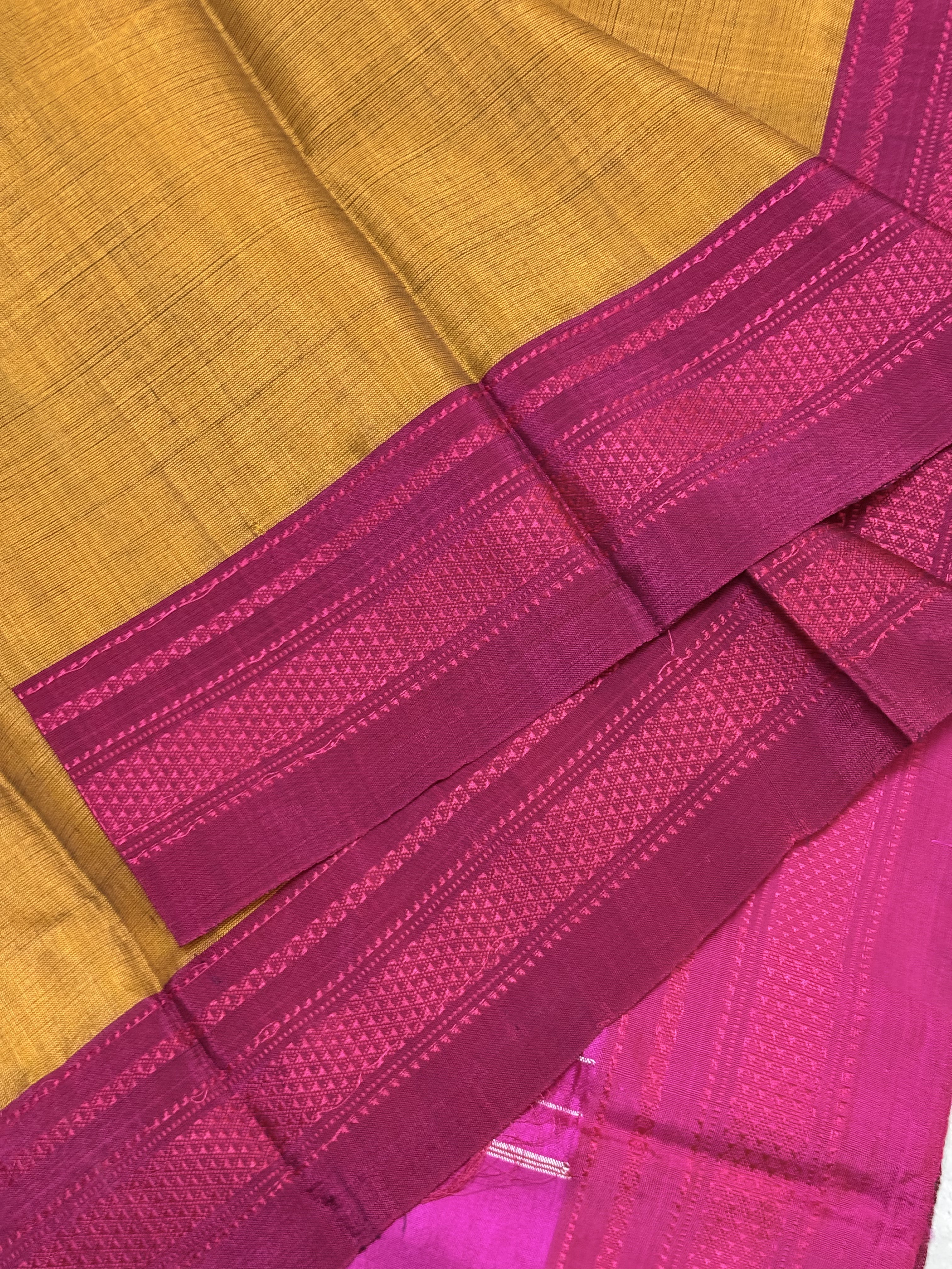 Kanakamaya | Yellow and Maroon Ilkal Saree