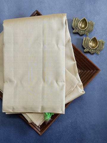 Nakshatra | White and Green Kanjivaram Silk Saree