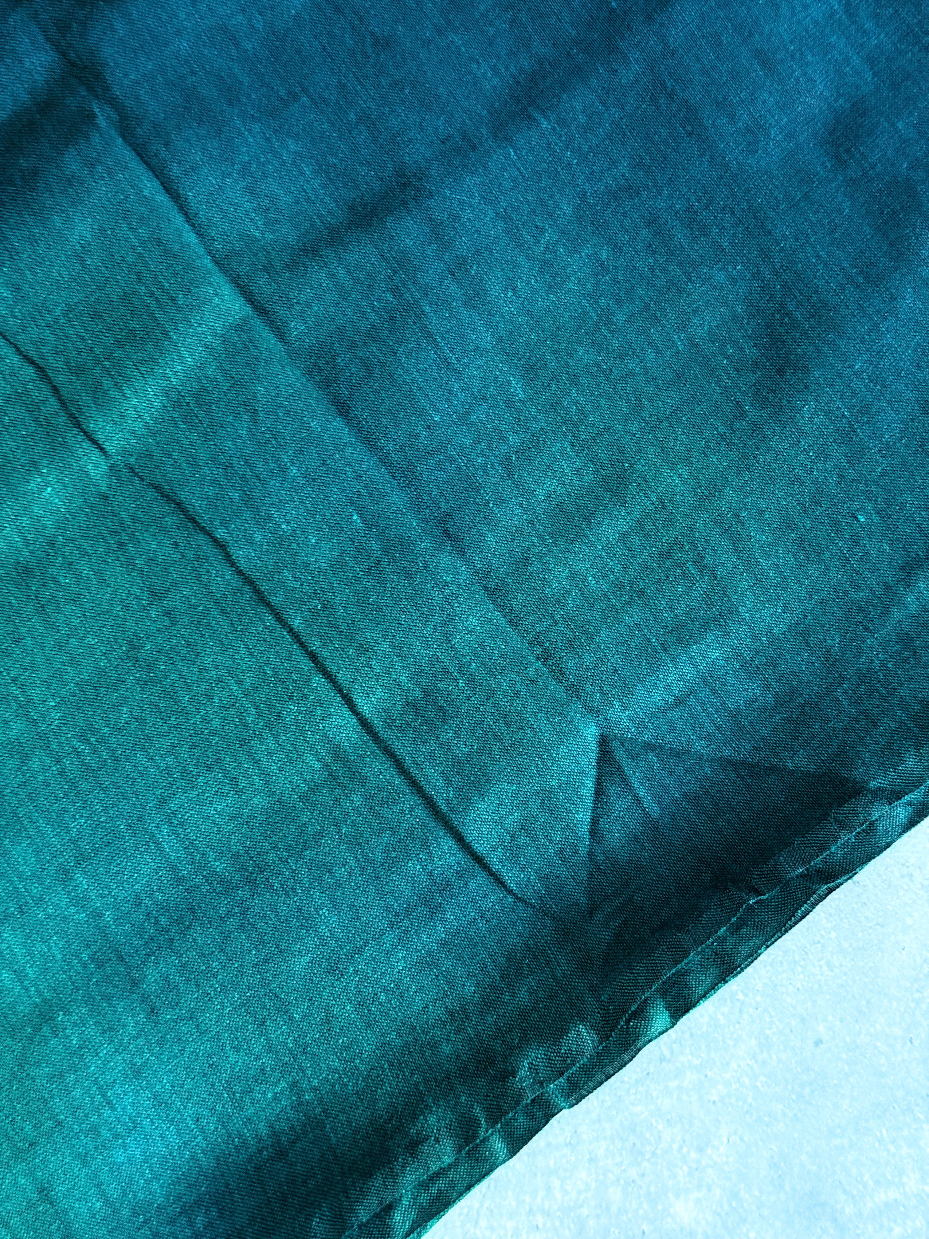Neeva | Peacock Green Cotton Saree